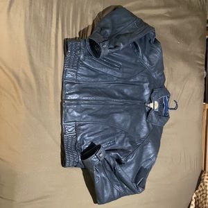 Members Only Leather Jacket Men’s XL